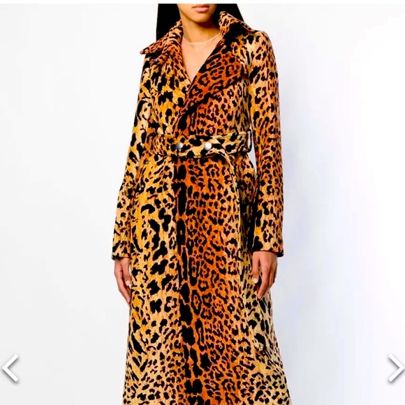 In search of/want to buy VICTORIA BECKHAM Classic Leopard Print Coat